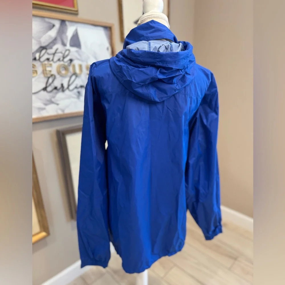 NWOT! COLUMBIA University of Kentucky Blue Windbreaker Rain Jacket